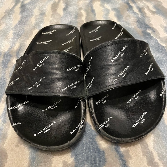 Balenciaga logo slides - Picture 3 of 4